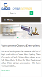 Mobile Screenshot of channaenterprises.com